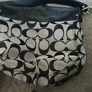 Coach hobo shoulder/ crossbody handbag